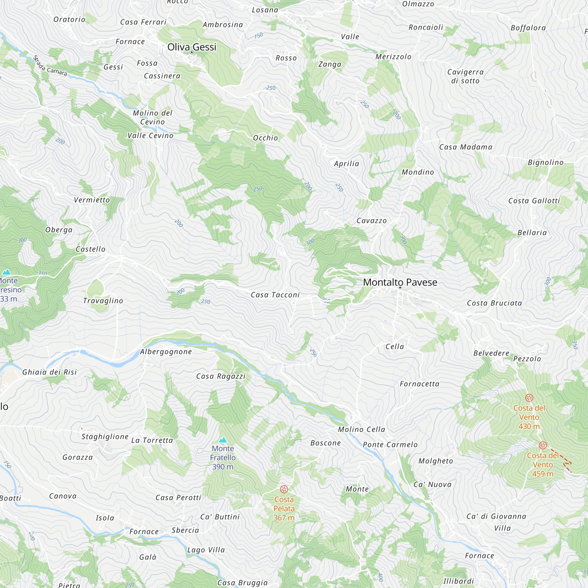 Malgarine map