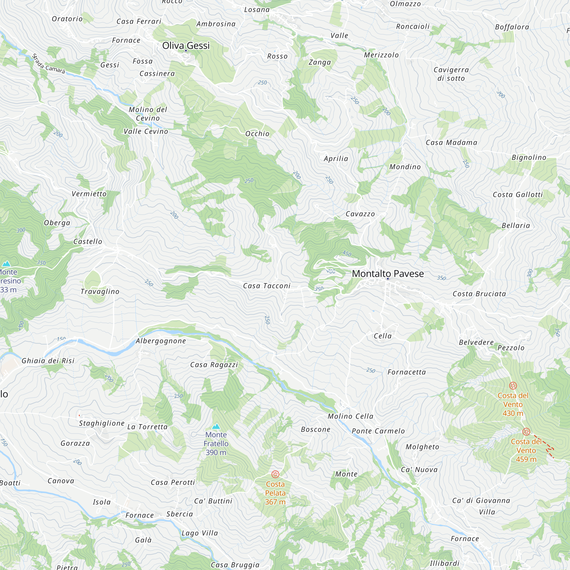 Malgarine map