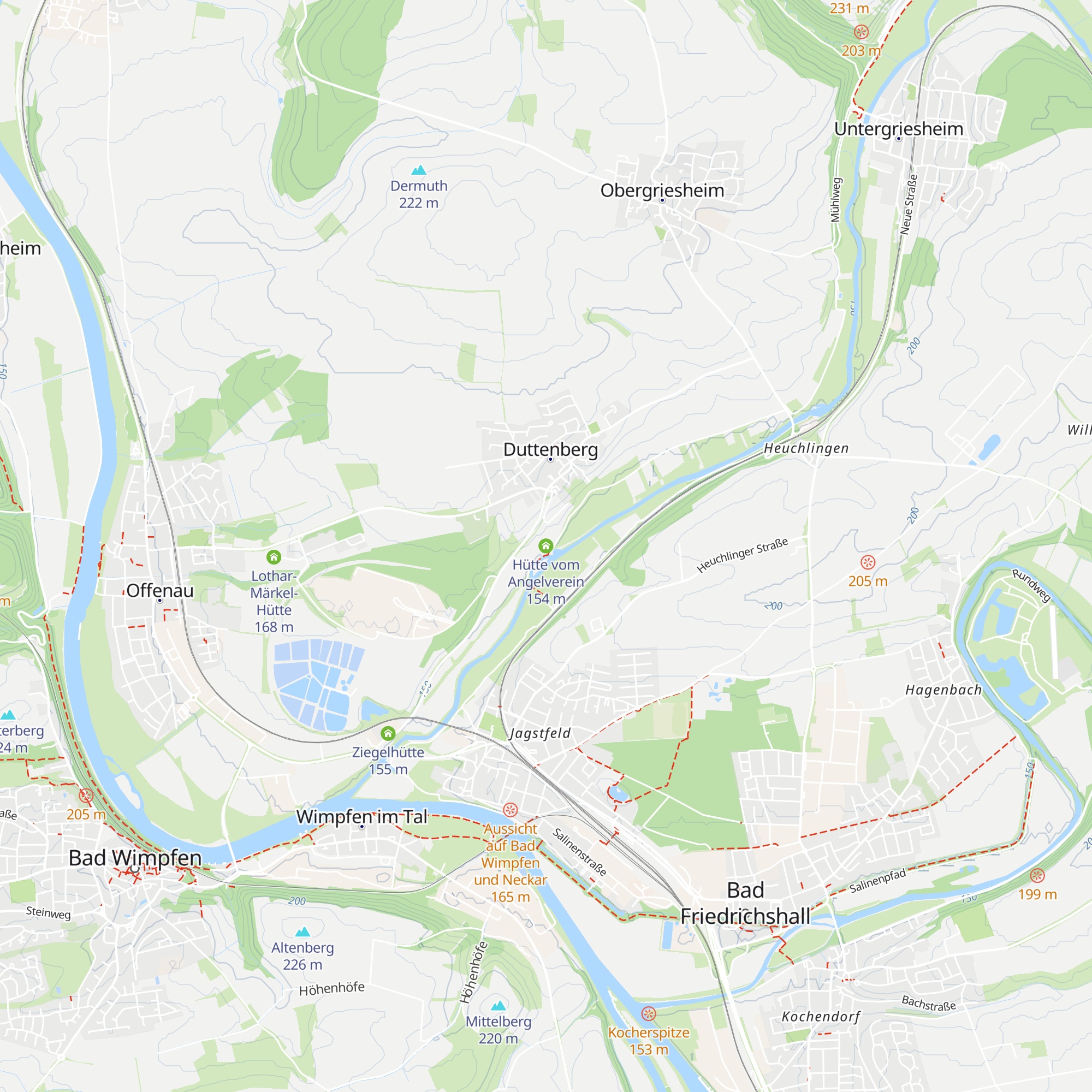 Hütte vom Angelverein map