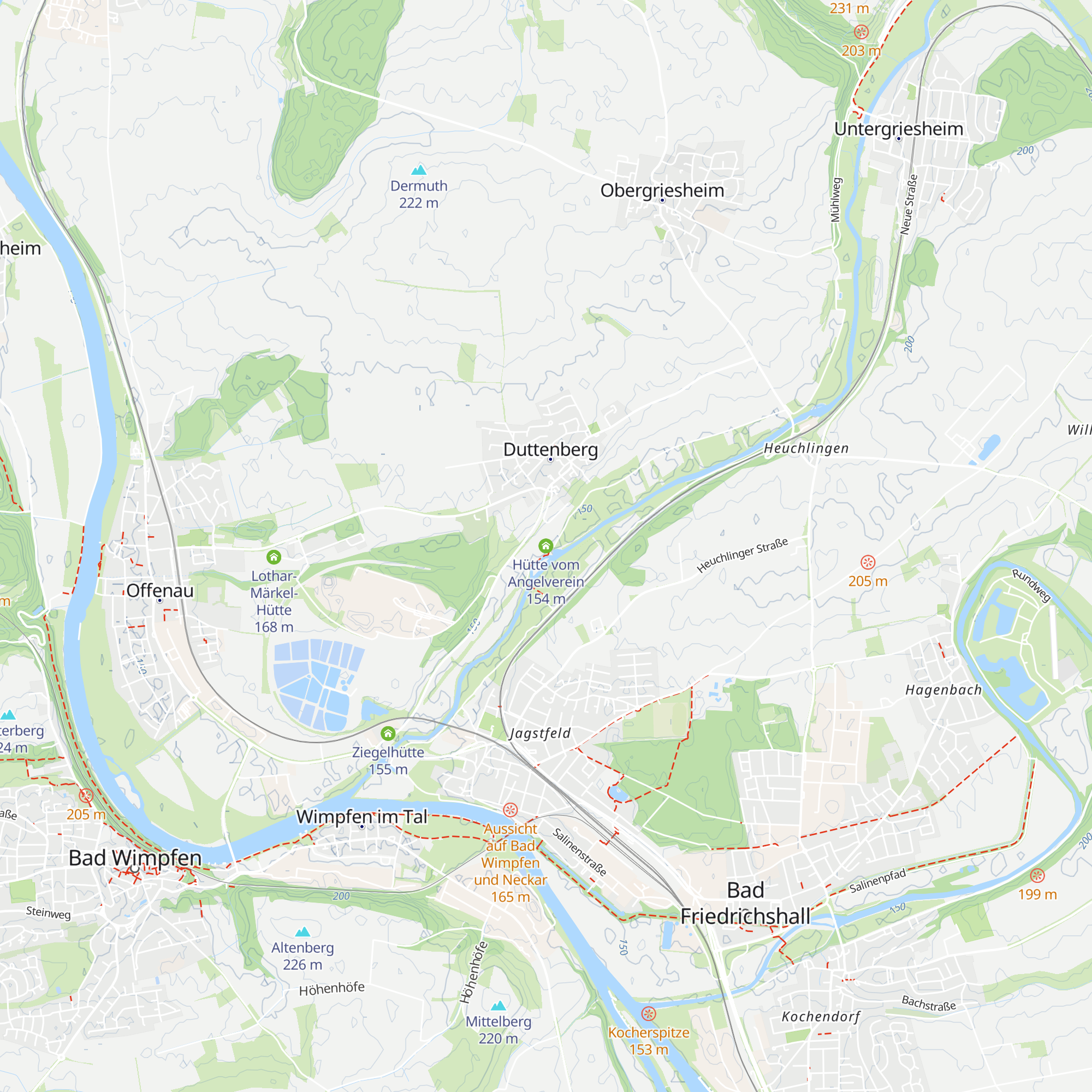 Hütte vom Angelverein map
