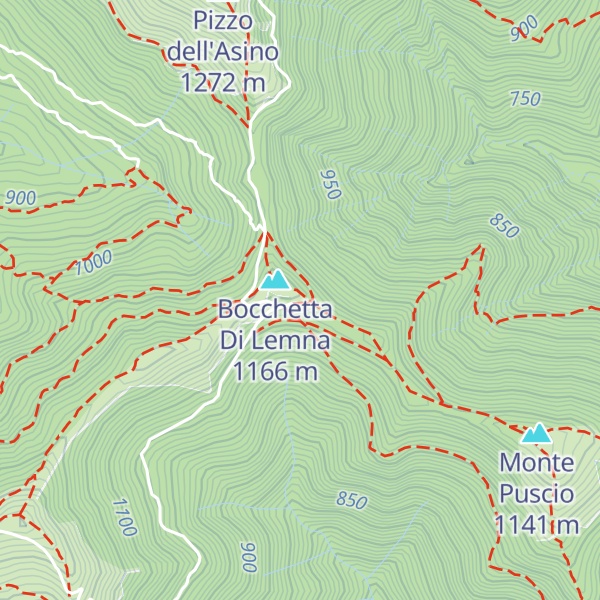Map of Capanna Mara