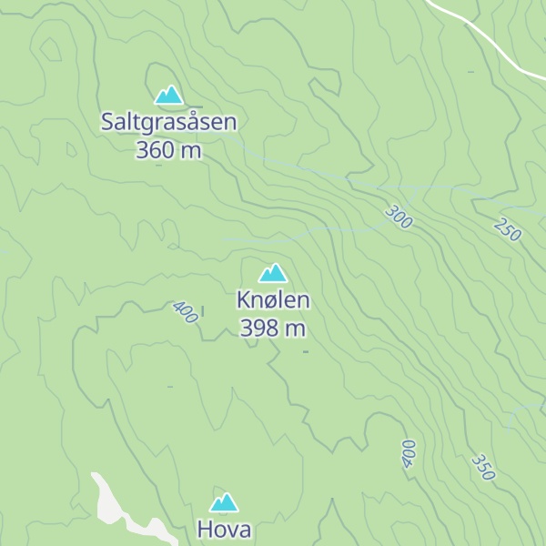 Map of Knølen