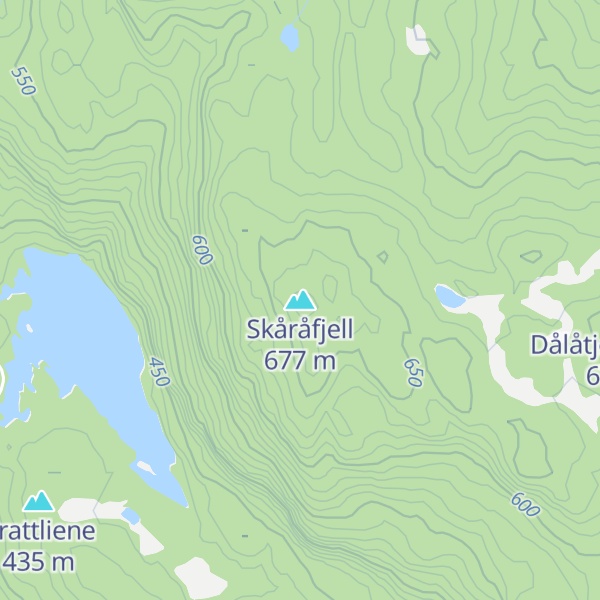 Map of Skåråfjell