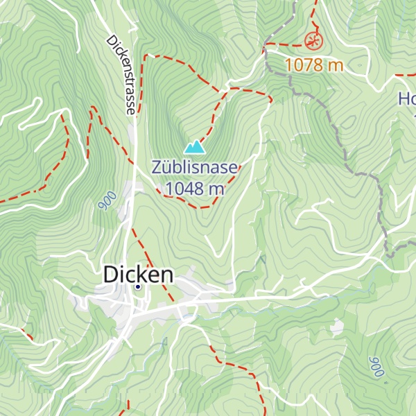 Map of Grillhütte Aeuel
