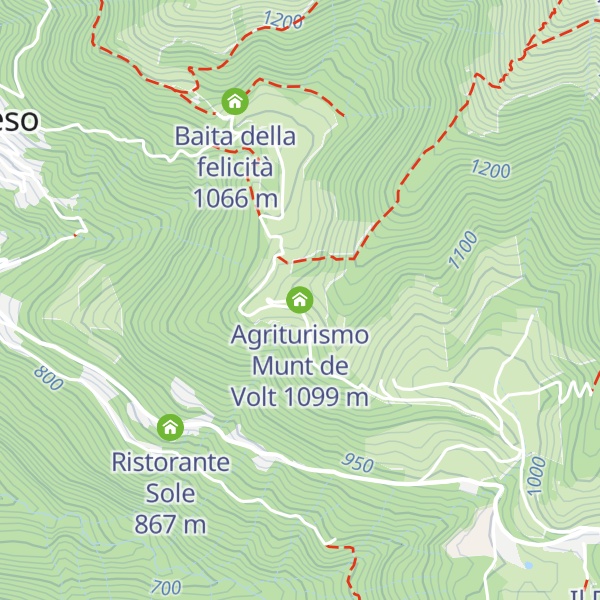 Map of Agriturismo Munt de Volt