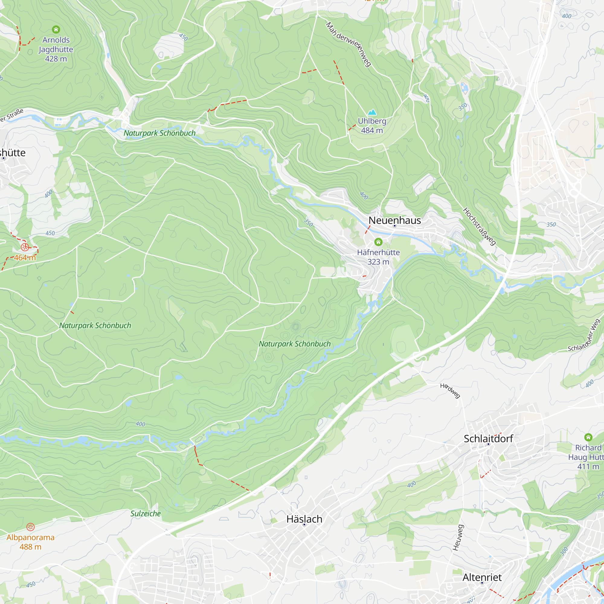 Schutzhütte map