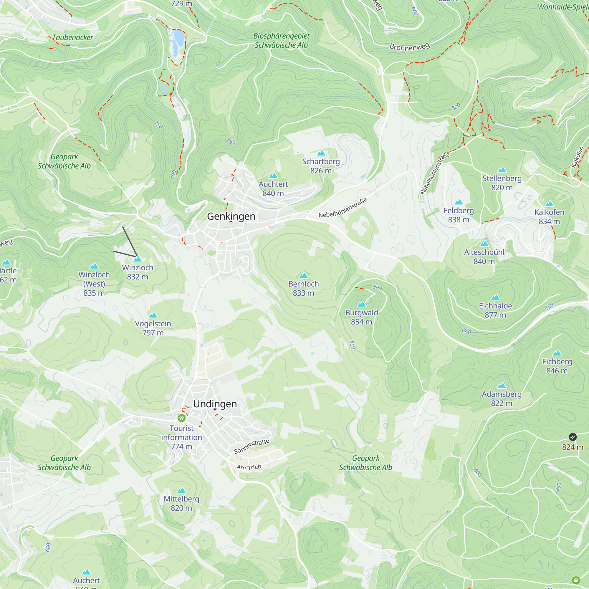 Walter-Bächle-Hütte map