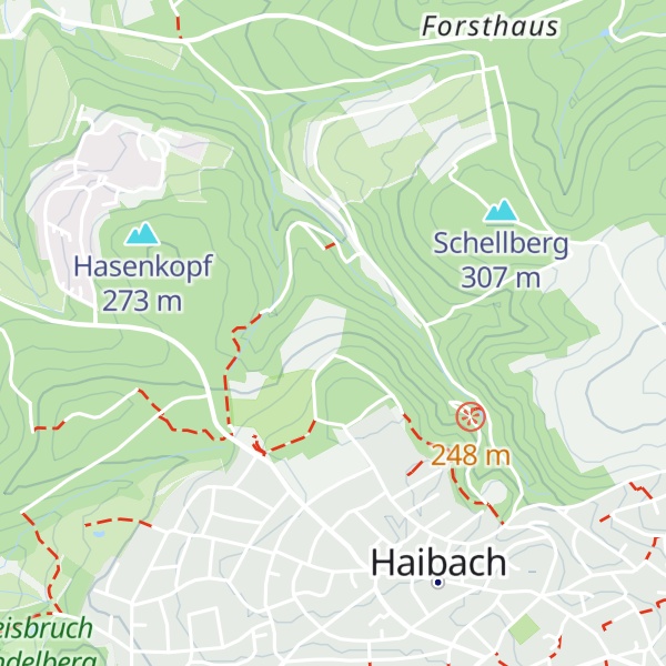 Map of Rast- und Schutzhütte