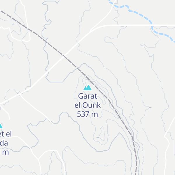 Map of Garat el Ounk