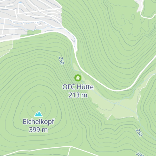 Map of OFC Hütte