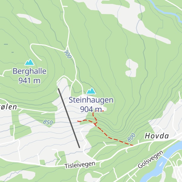 Map of Steinhaugen