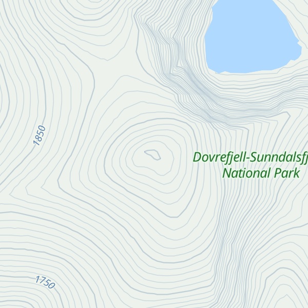 Map of Skredahøin