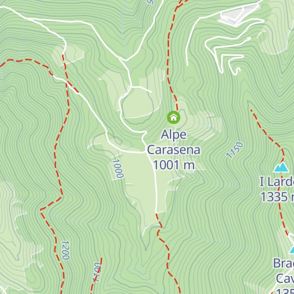 Map of Cappella Alpina