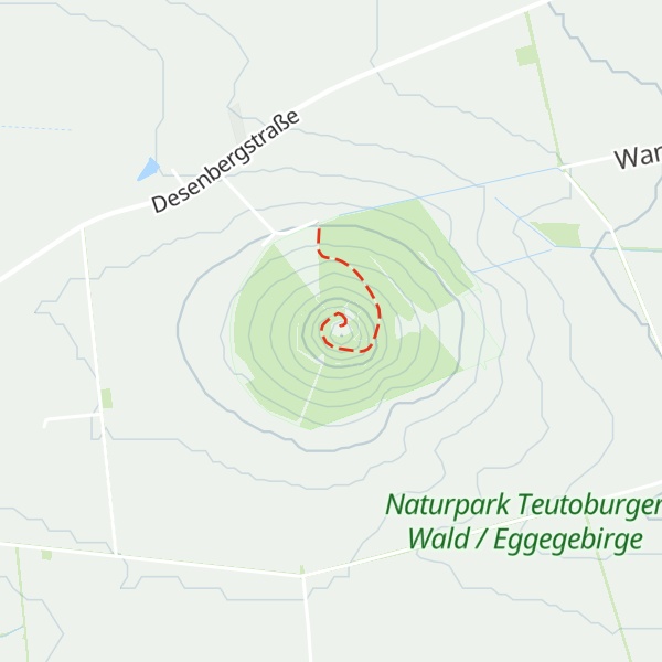 Map of Desenberg