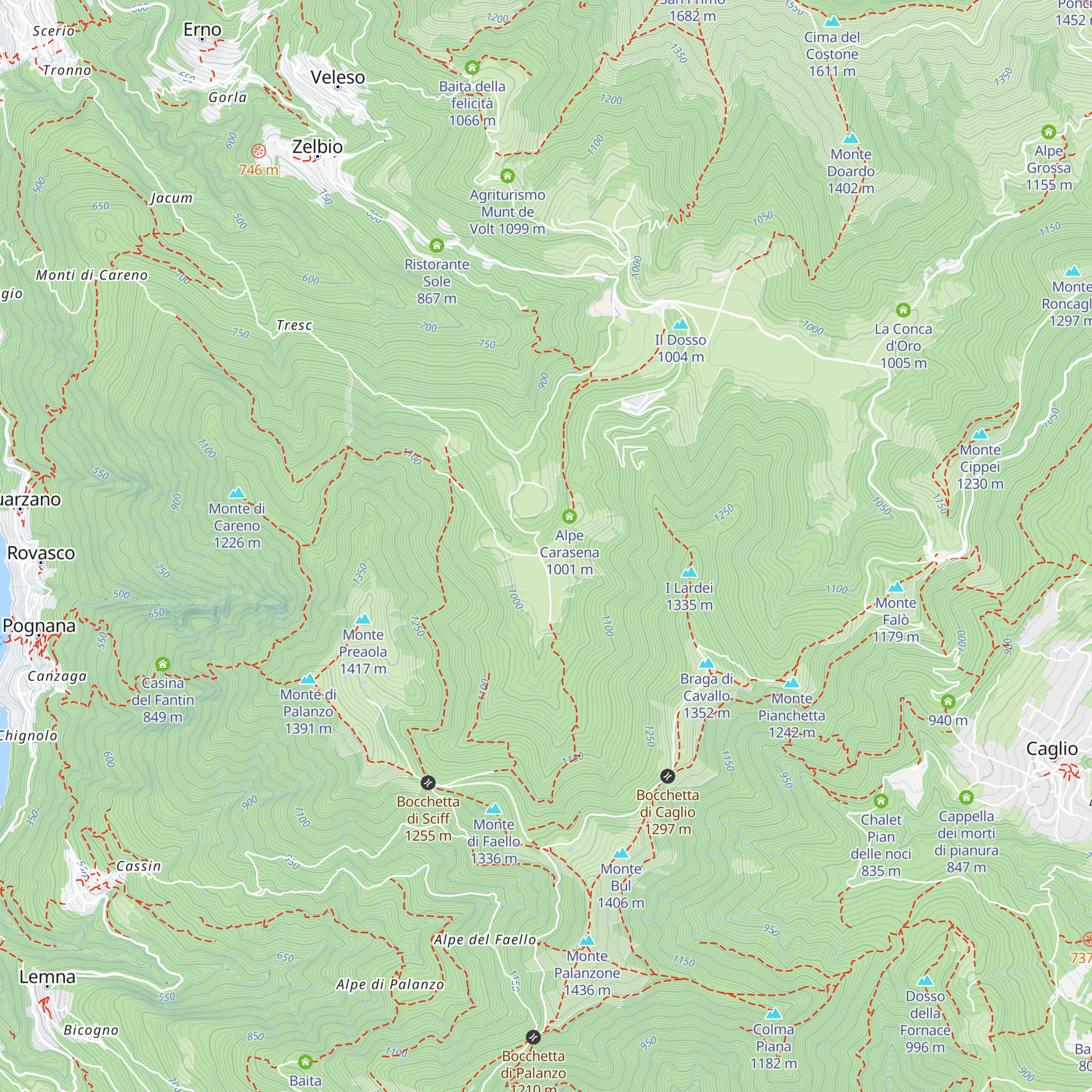 Baita Mirot map