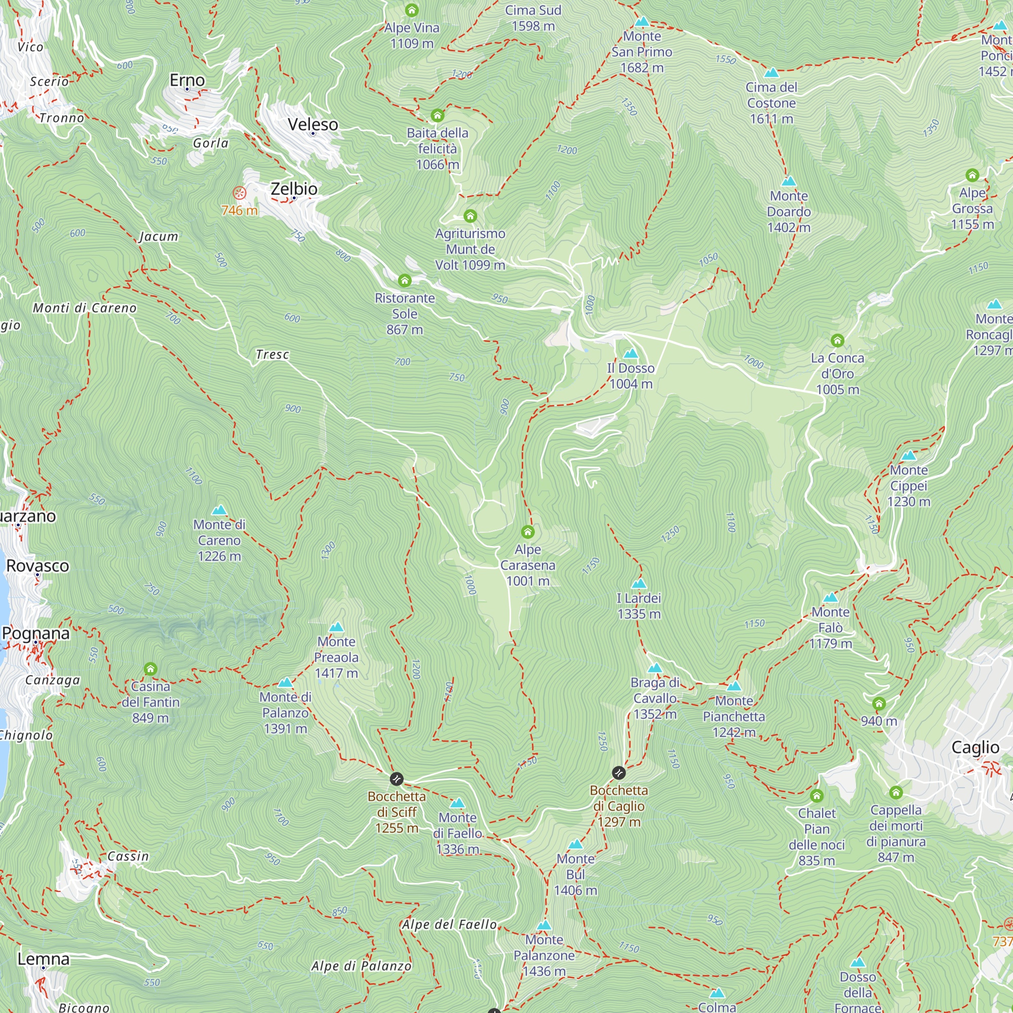 Locanda Mosè map
