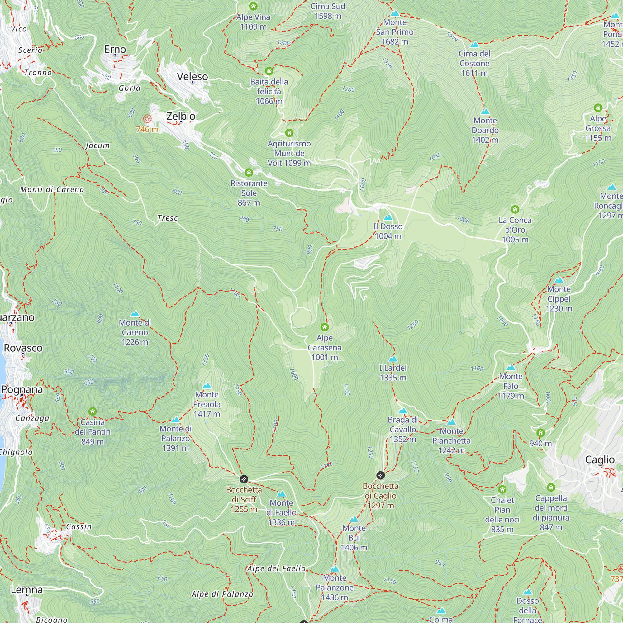 Locanda Mosè map