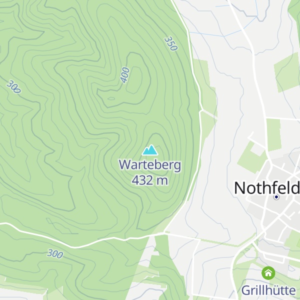 Map of Warteberg