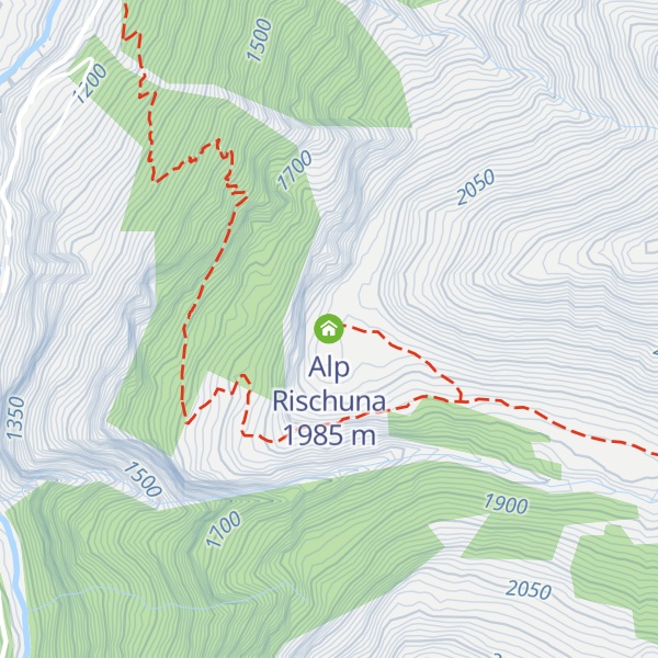 Map of Alp Rischuna