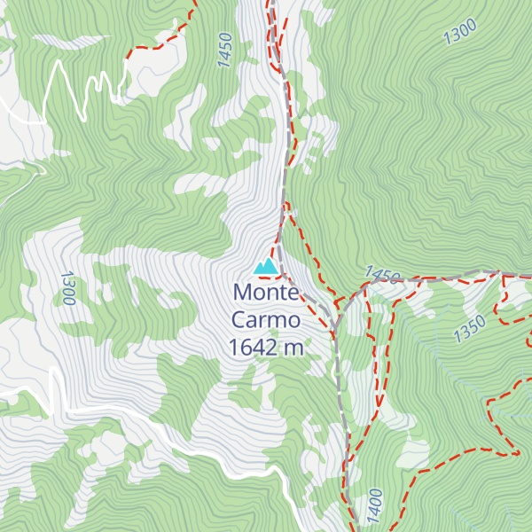 Map of Monte Carmo