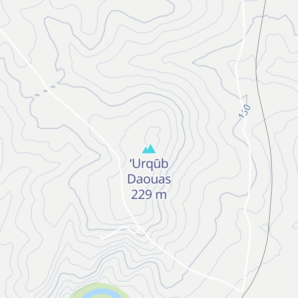Map of ‘Urqūb Daouas