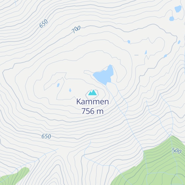 Map of Kammen