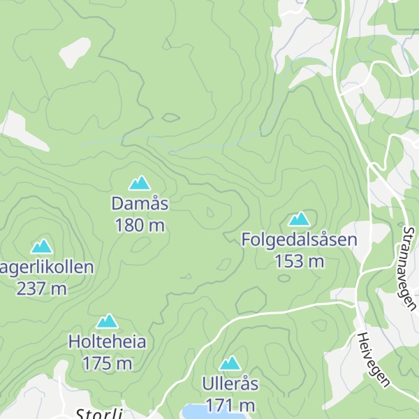 Map of Lagjesås