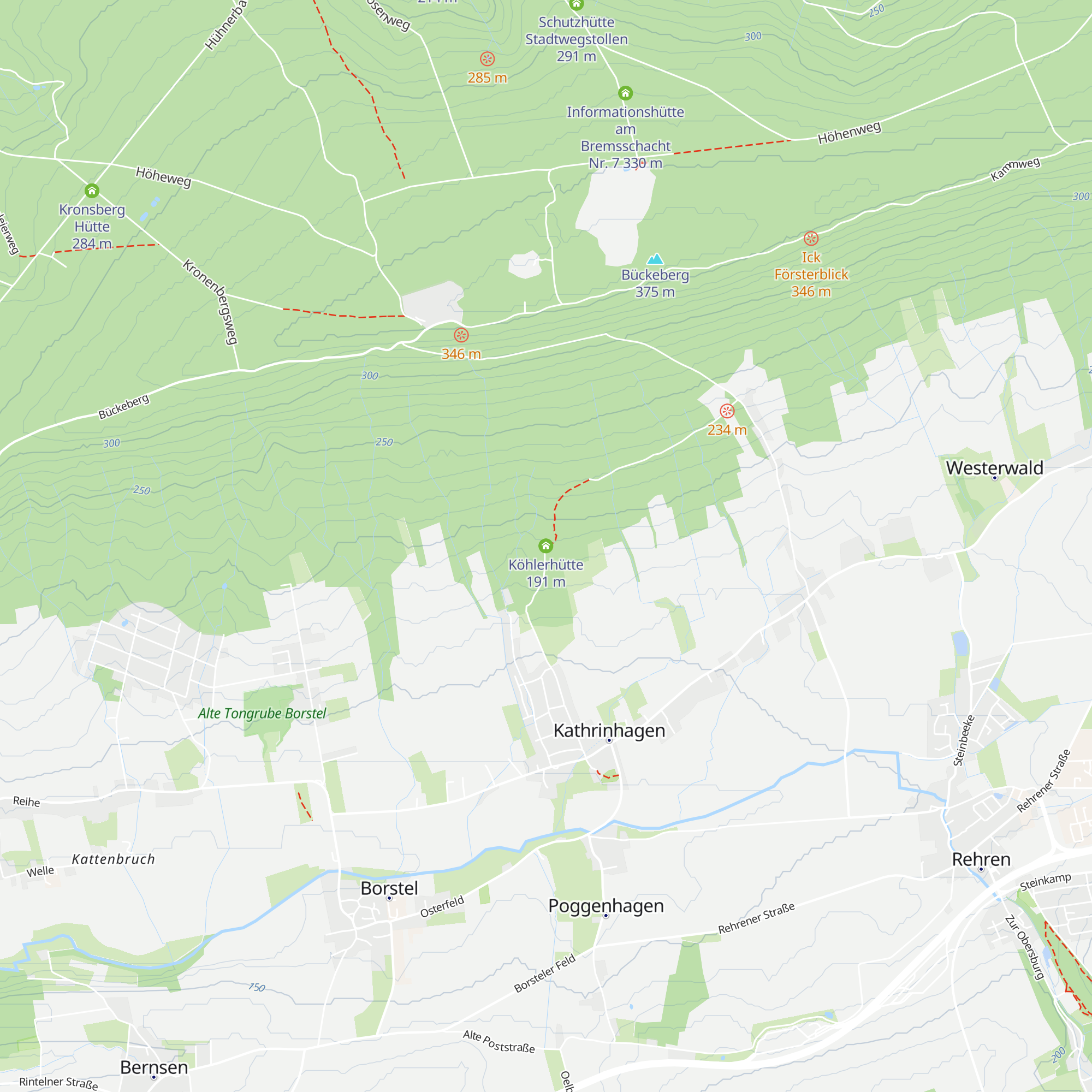 Köhlerhütte map