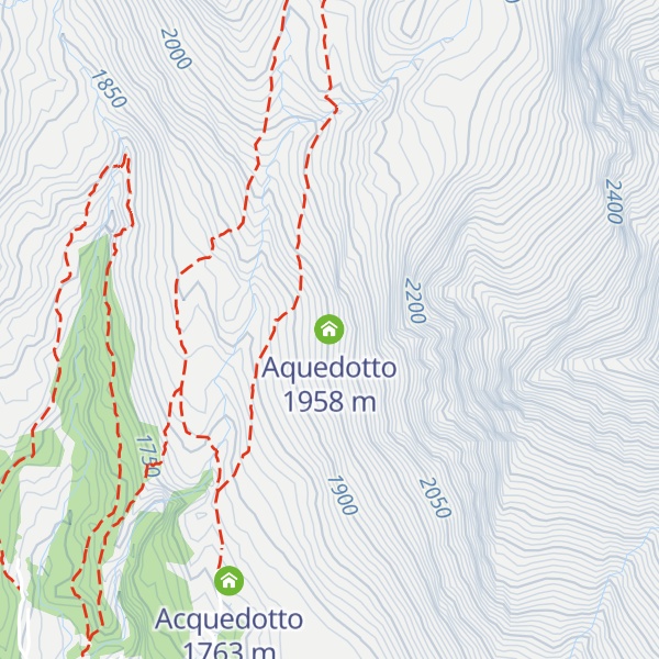 Map of Aquedotto