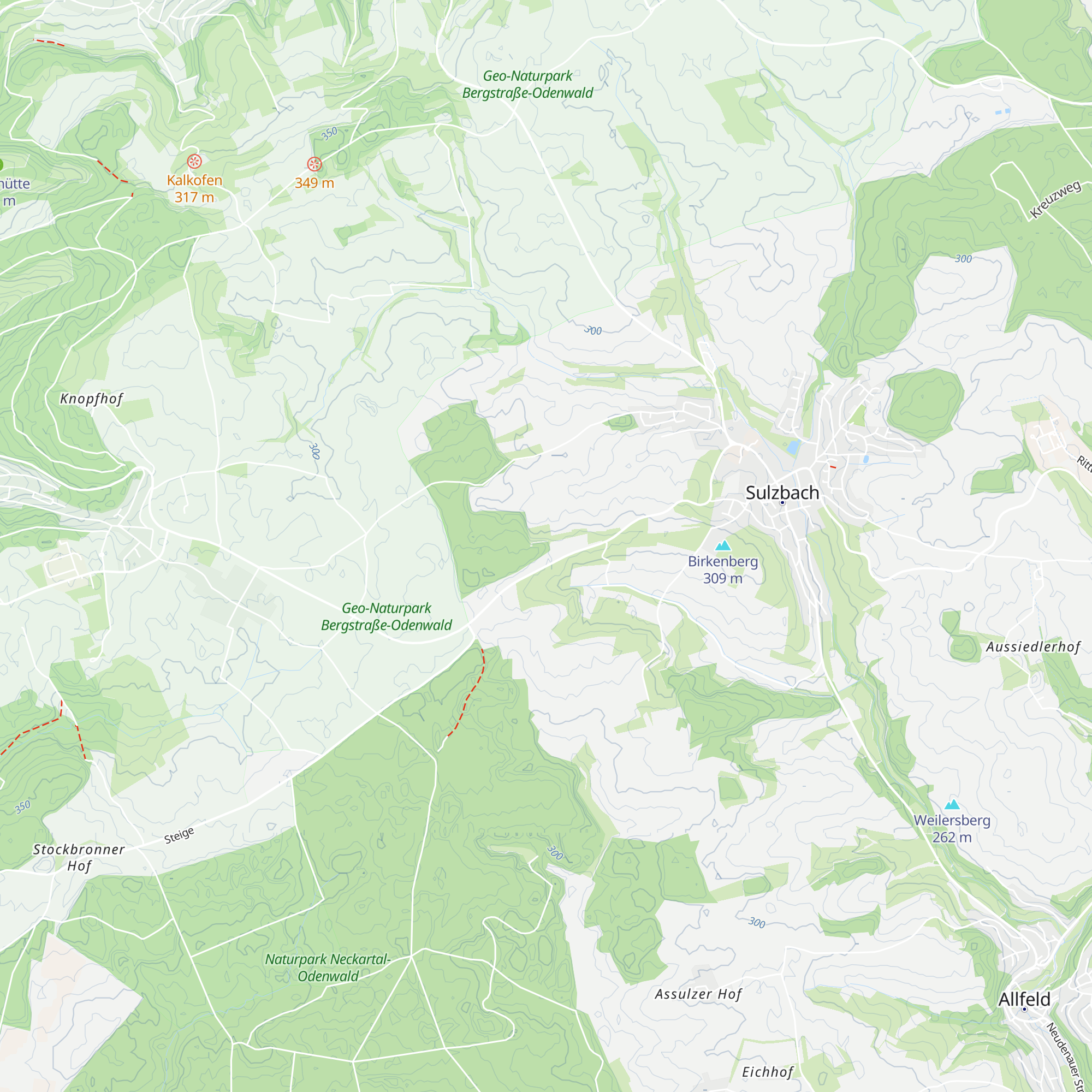 Bärenhütte map