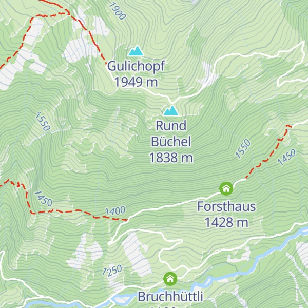 Map of Obere Forsthütte