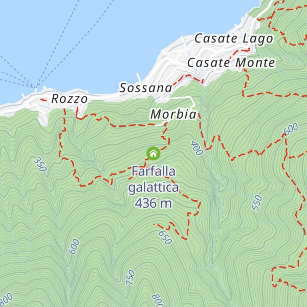 Map of Farfalla galattica