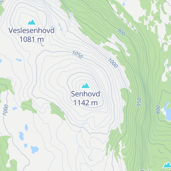 Map of Senhovd