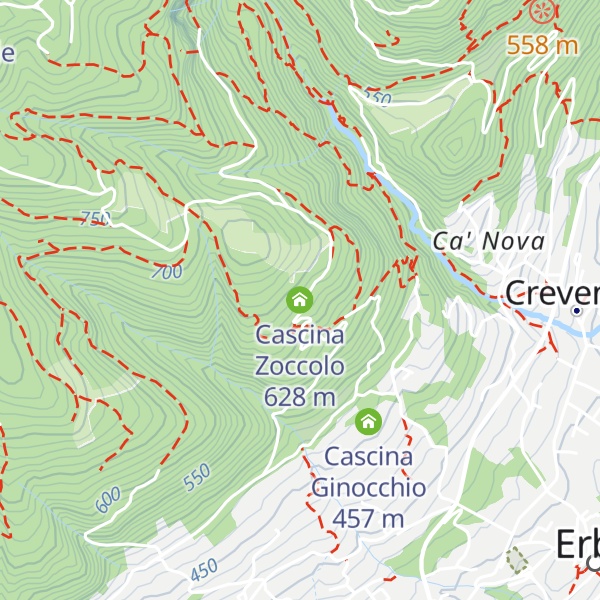 Map of Cascina Zoccolo
