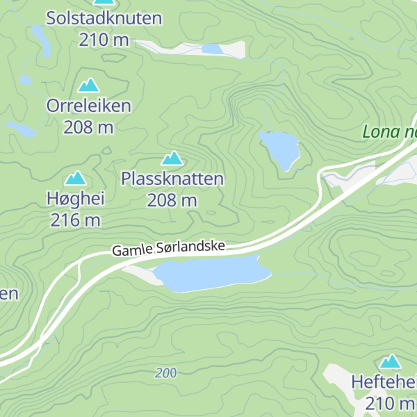 Map of Søndbøliane