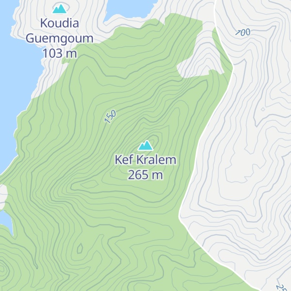 Map of Kef Kralem