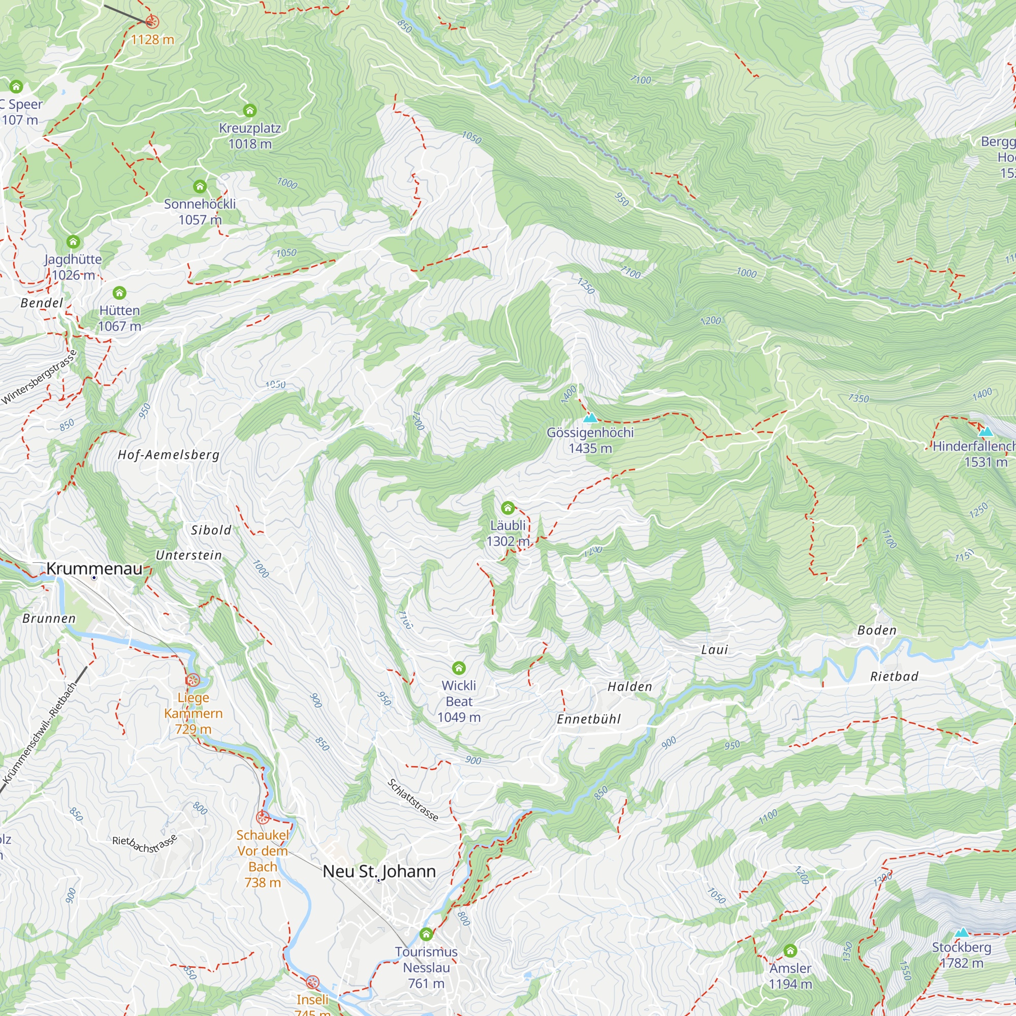 Läubli map
