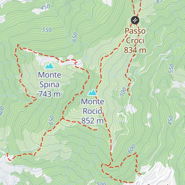 Map of Monte Rocio