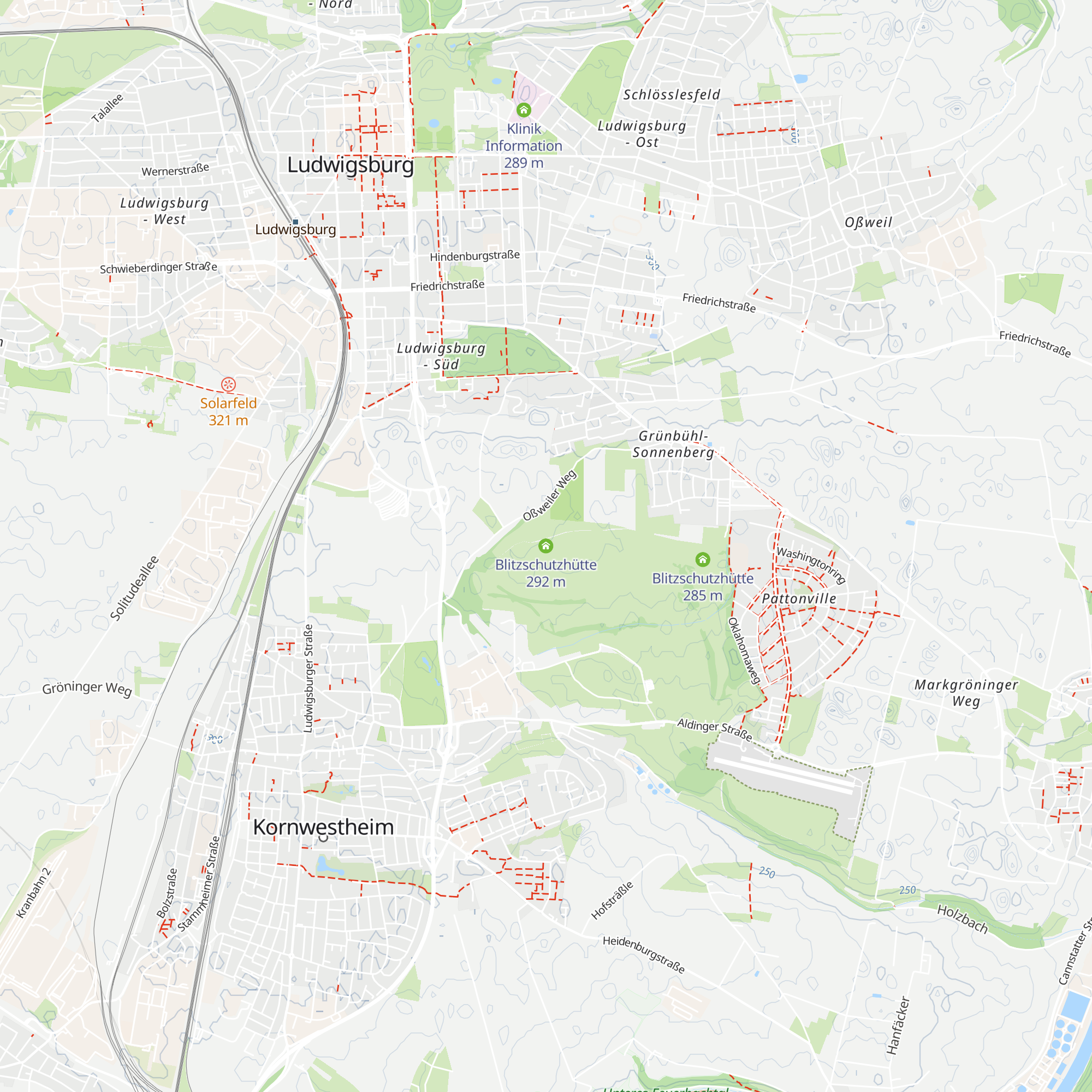 Blitzschutzhütte map