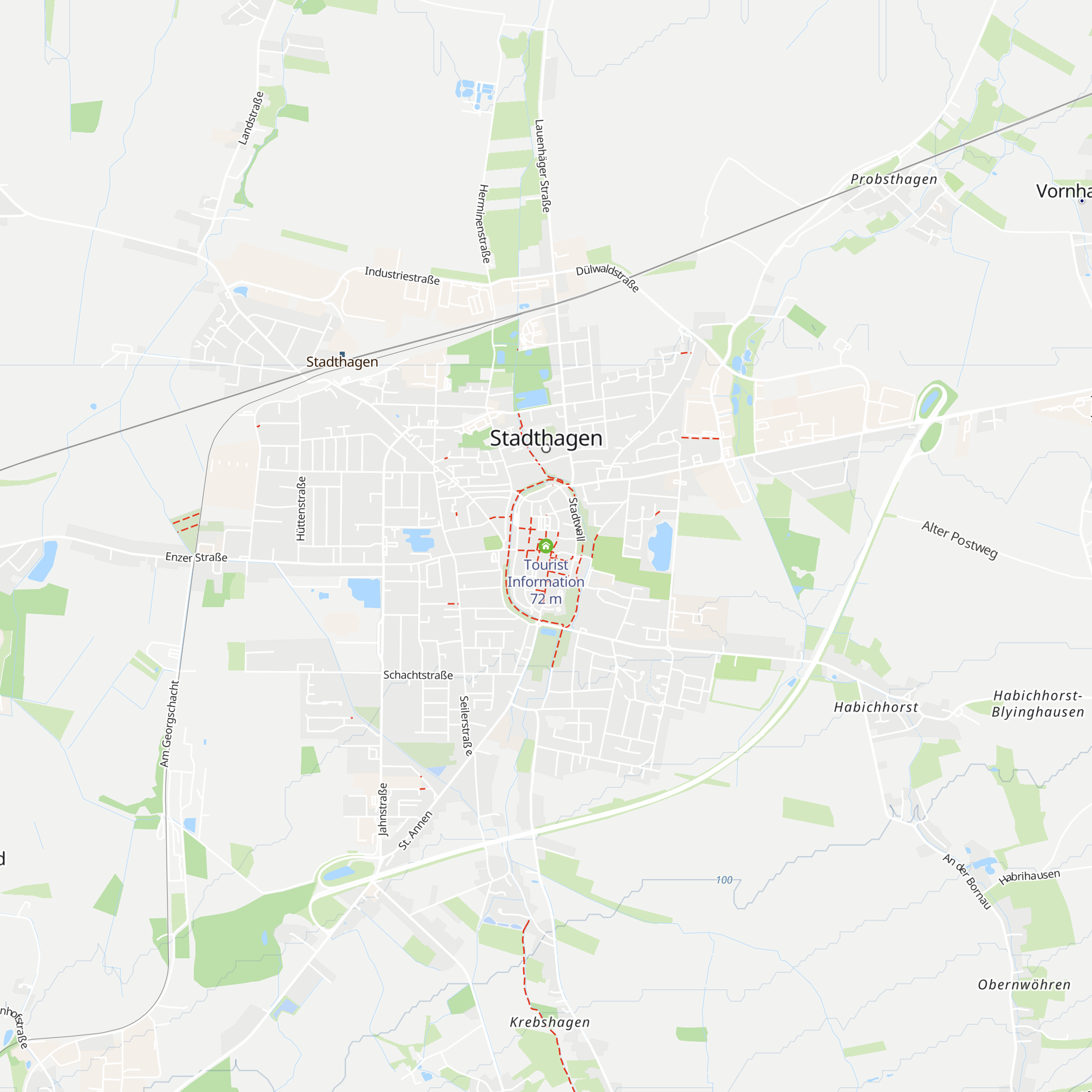 Tourist Information map