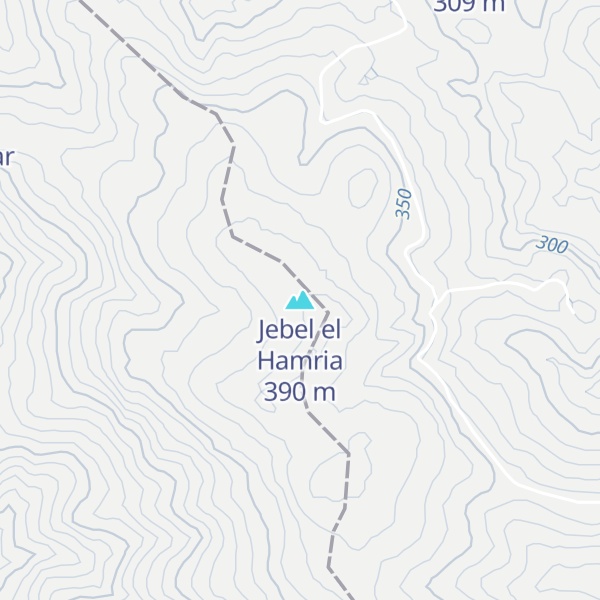 Map of Jebel el Hamria