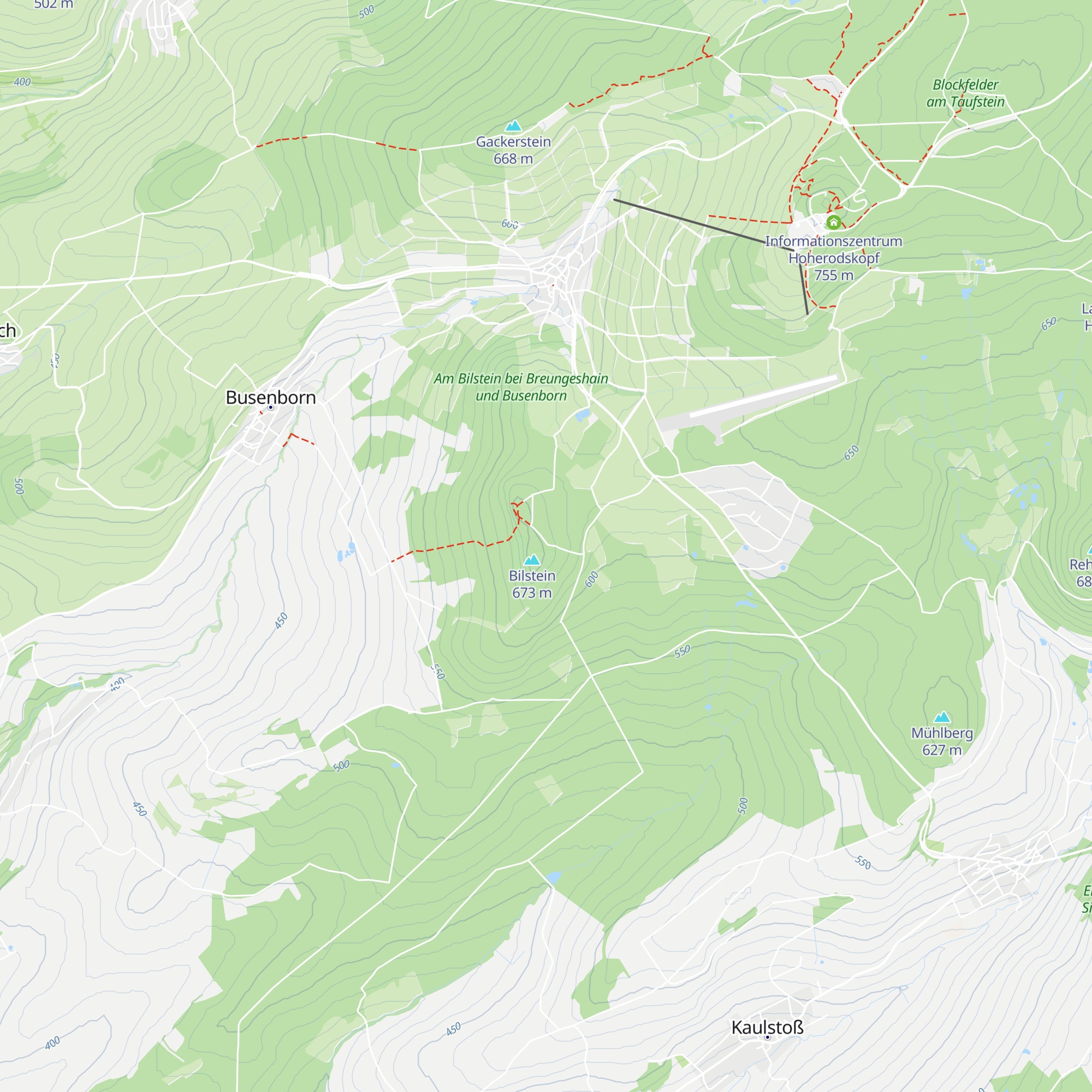 Schuchardt-Hütte map
