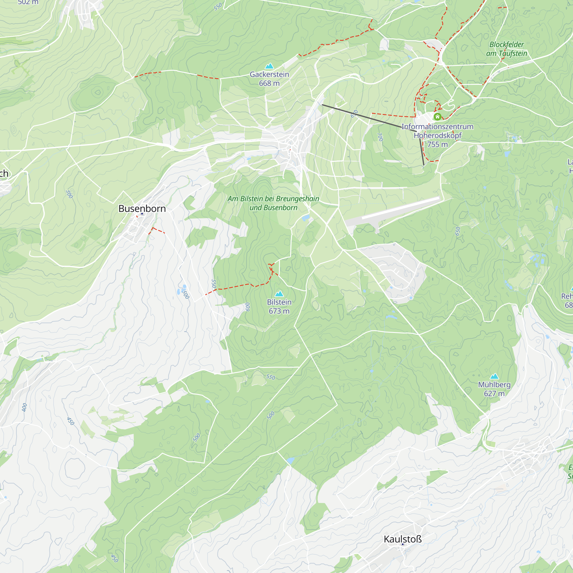 Schuchardt-Hütte map