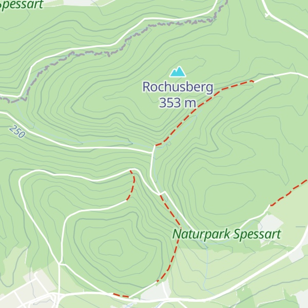 Map of Wetterschutzhütte Geiselbach