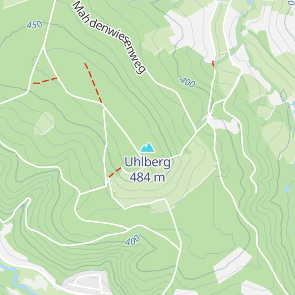 Map of Uhlberg