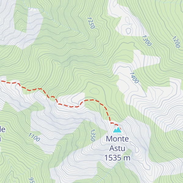 Map of Cime de la Cavallata