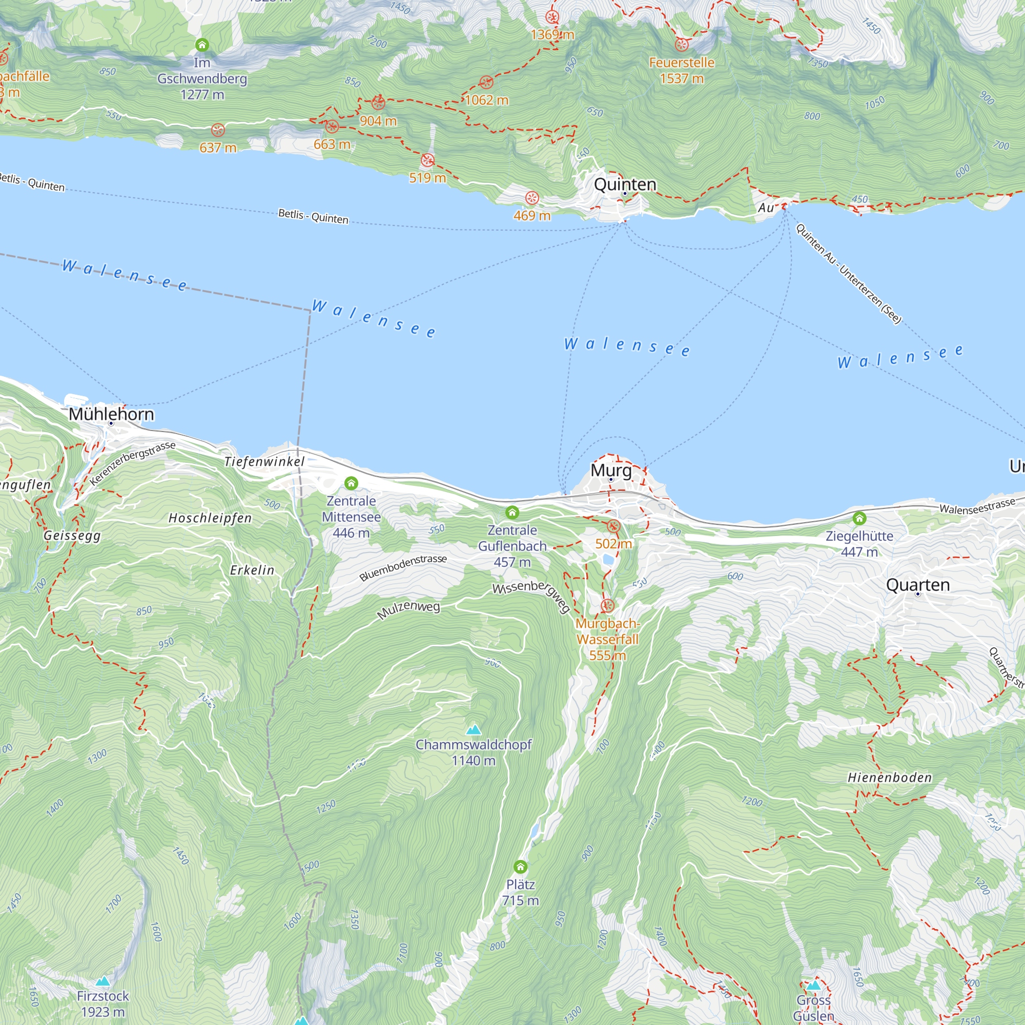 Zentrale Guflenbach map