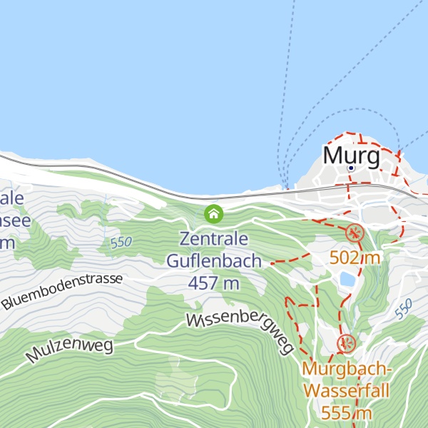 Map of Zentrale Guflenbach