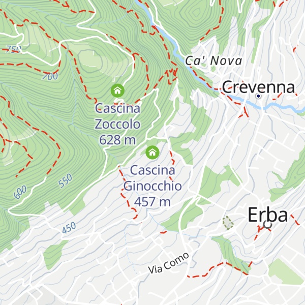 Map of Cascina Ginocchio