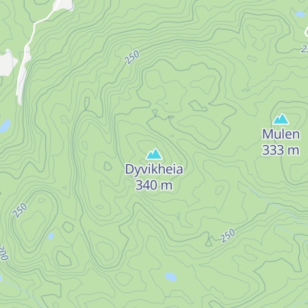 Map of Dyvikheia